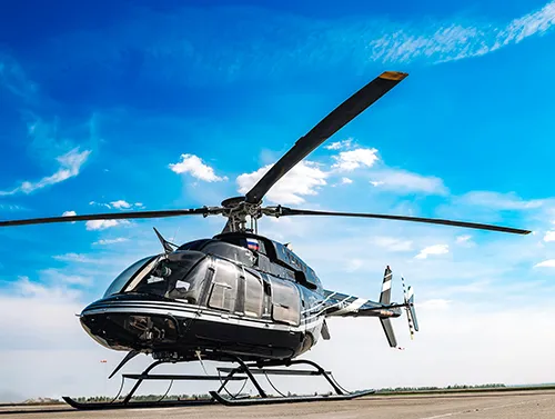 Aerovisual Flights by Helicopter